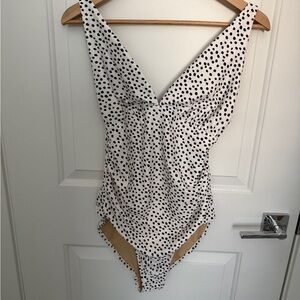 Polka Dot One Piece Swimsuit